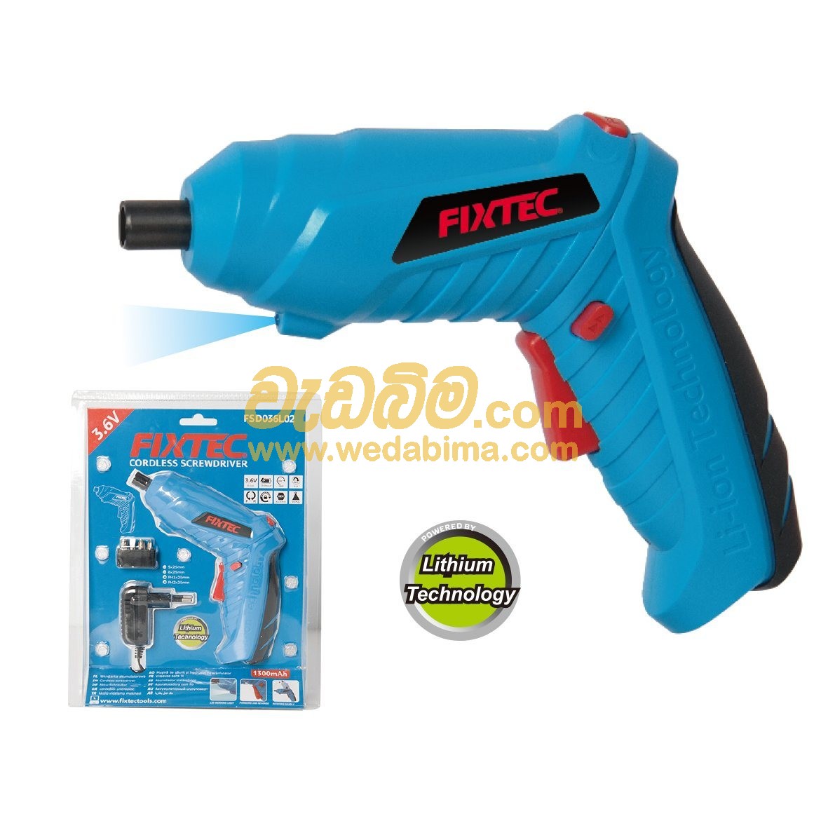 Cover image for Fixtec 3.6V Electric Cordless Drill