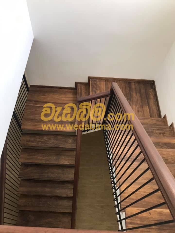 modern staircase construction price in sri lanka