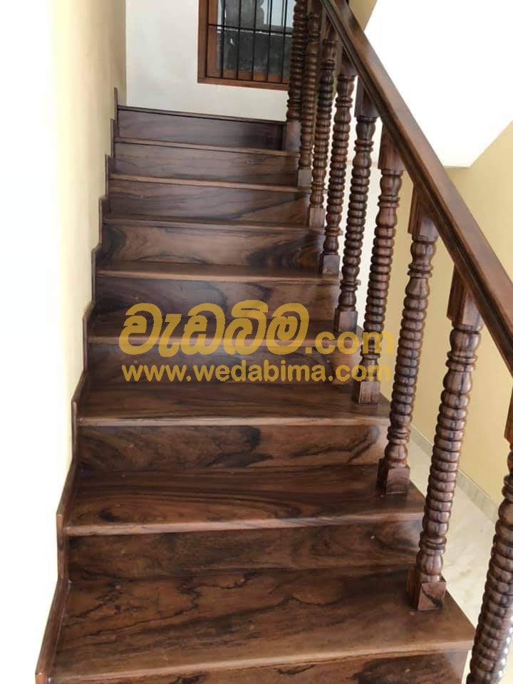 Wooden Staircase price in srilanka