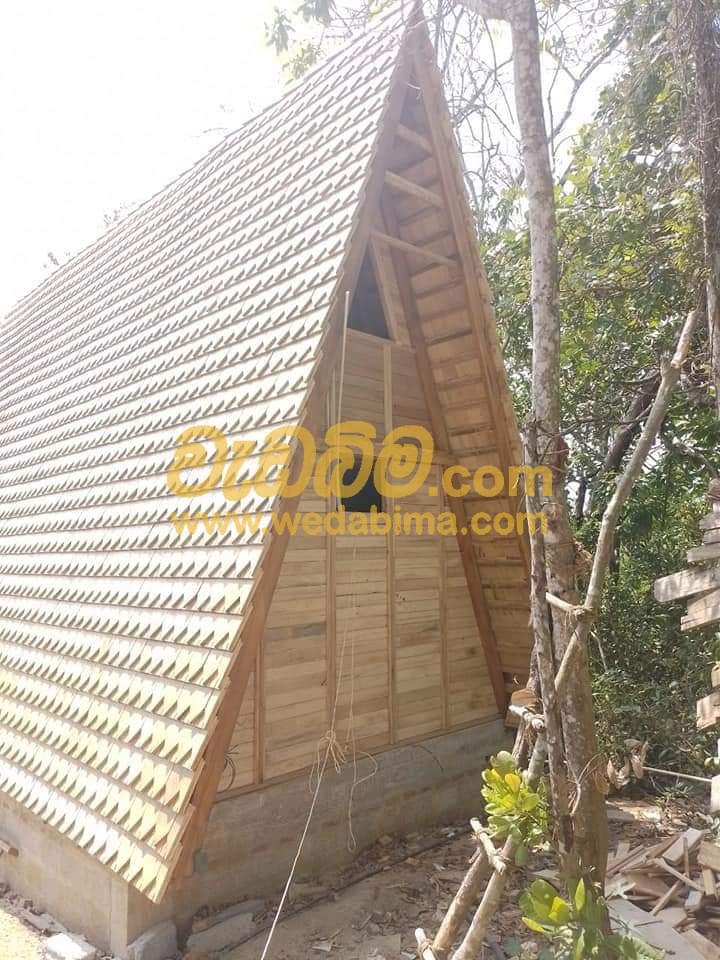 Deluxe Cabanas Construction in Srilanka