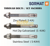 ANCHOR BOLT - FIXINGS & FASTENERS
