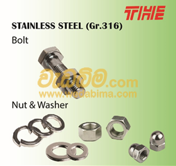 Stainless Steel Bolt & Nut - FIXINGS & FASTENERS