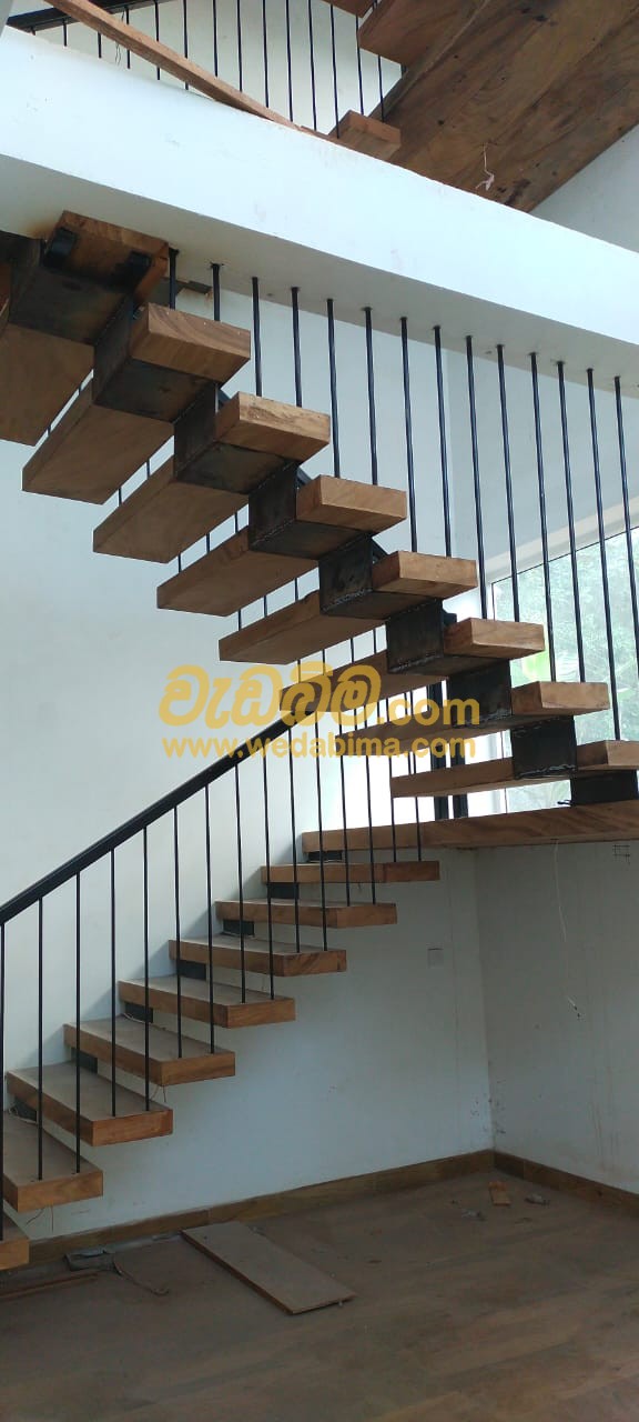 Wooden Stairs Design - Kandy