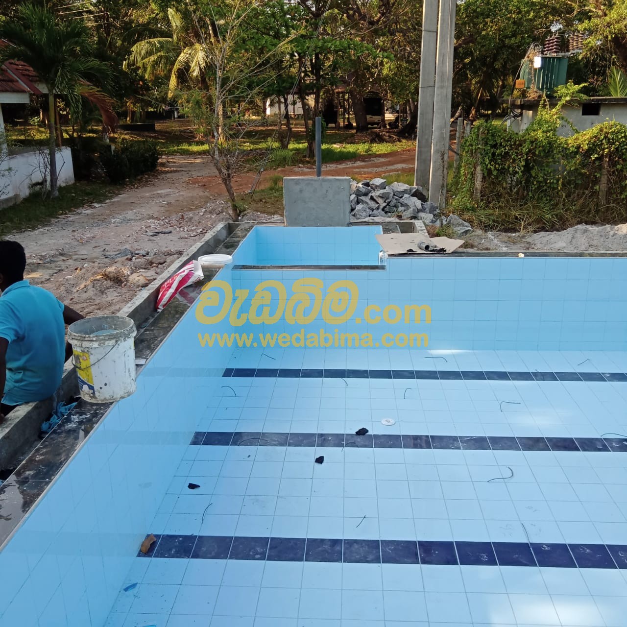 Cover image for Outdoor Swimming Pool Construction