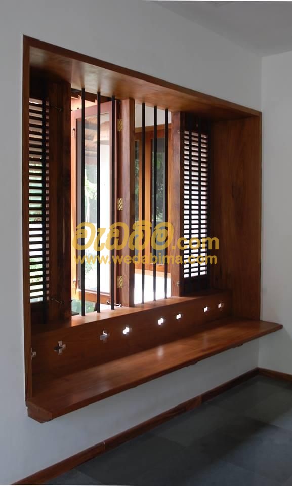 Timber Window - Kandy