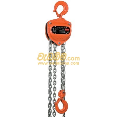 Cover image for Chain Hoist / Chain Block