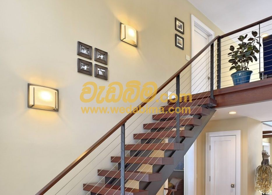 Decorative Steel Staircase and Handrailing