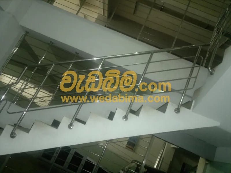 Stainless Steel Handrails Work Sri Lanka