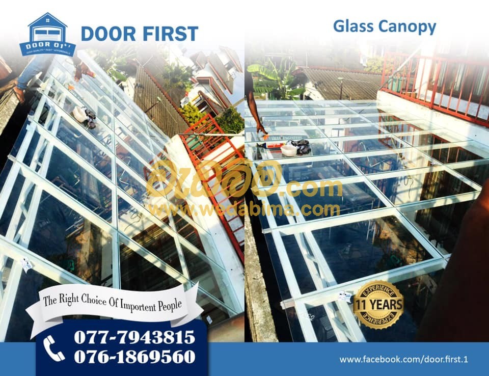 Glass Canopies Sri Lanka