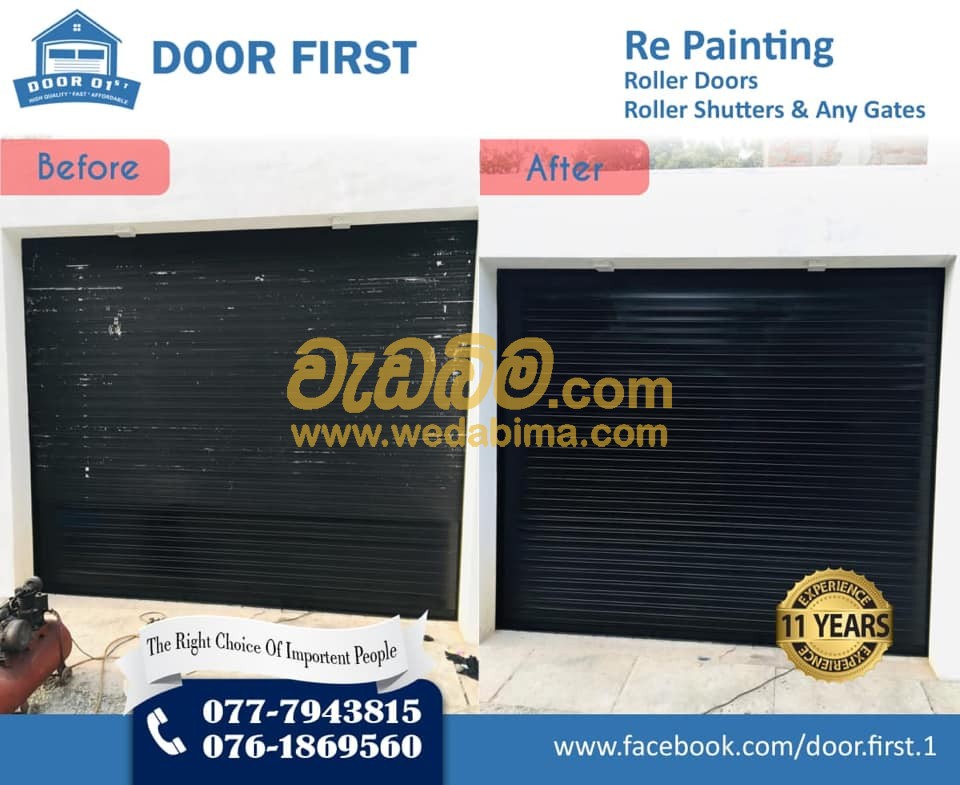 Cover image for Roller Door Painting Work