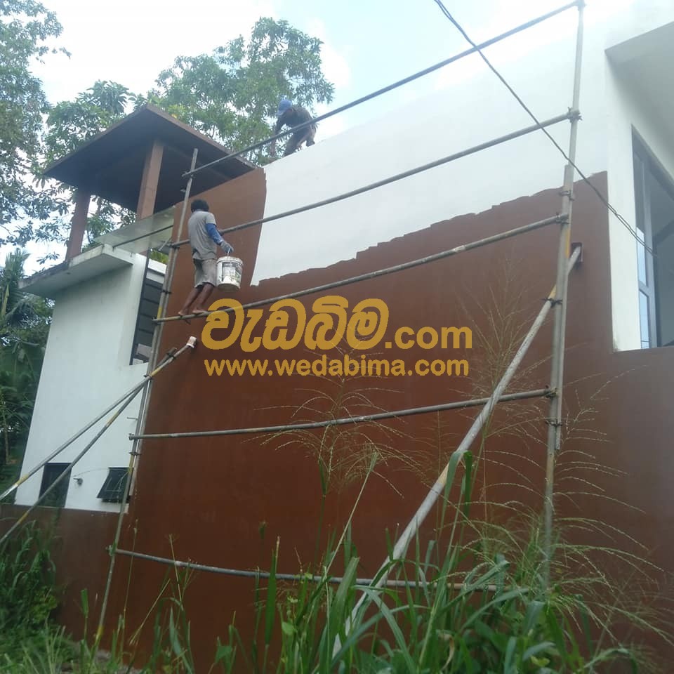 Wall Waterproofing Work - Colombo