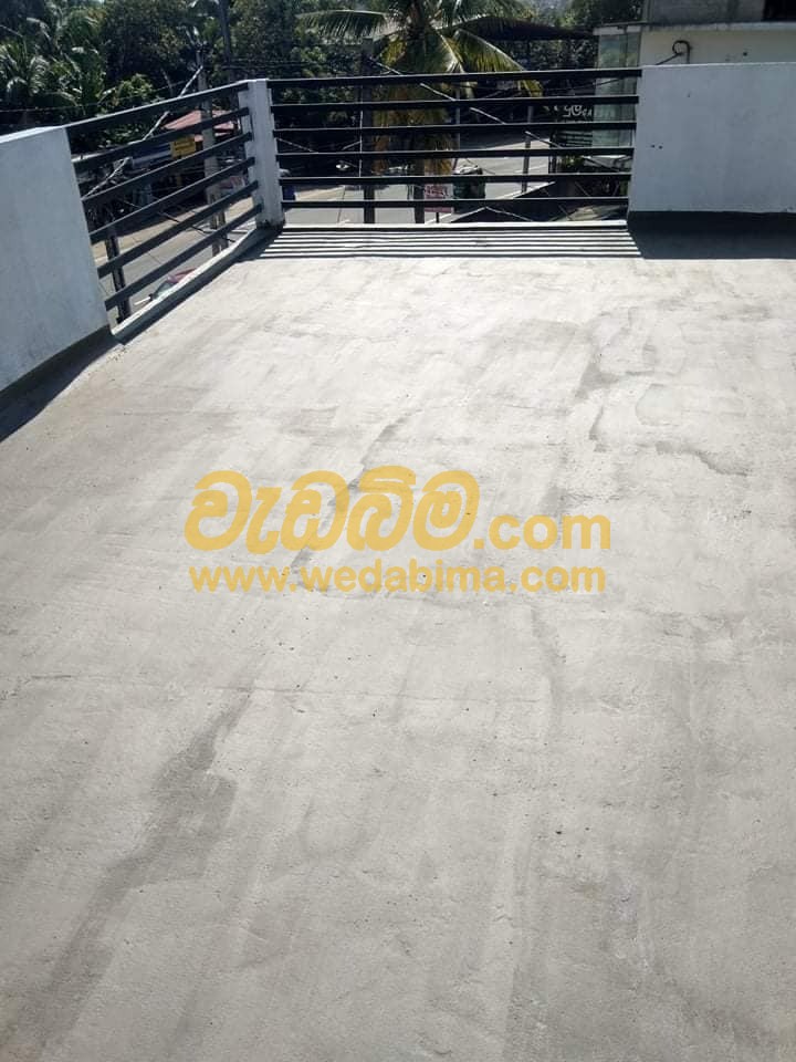 Rooftop Waterproofing Work Sri Lanka