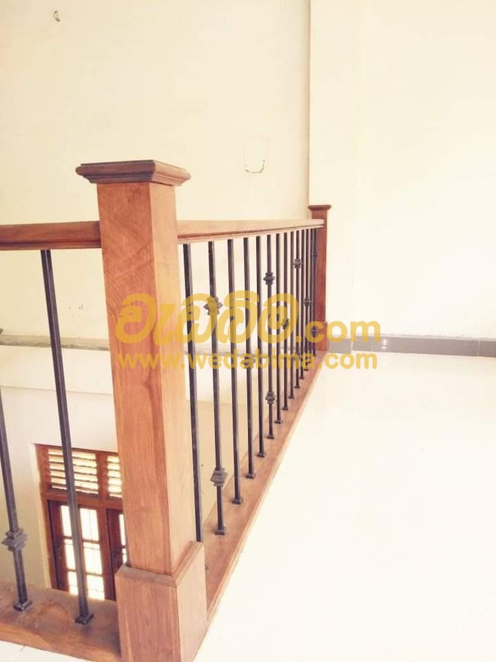 Wooden Handrail for Staircases - Gampaha