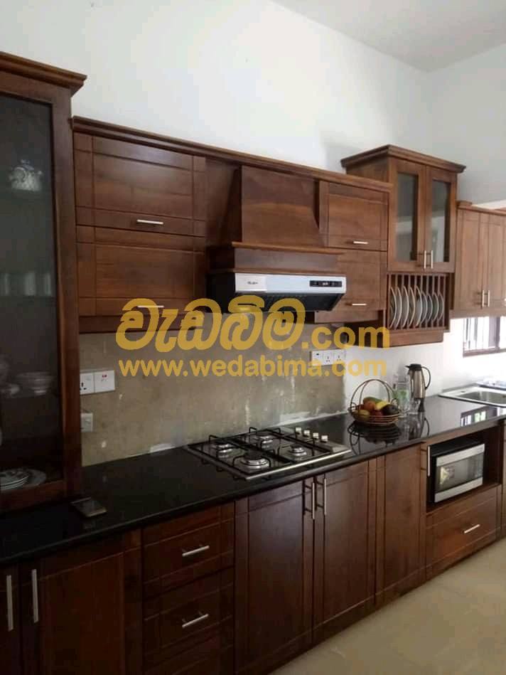 Mahogany Pantry Cupboards Sri Lanka