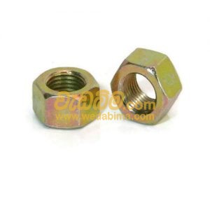 Cover image for Hex Nut Yellow Zinc Plated