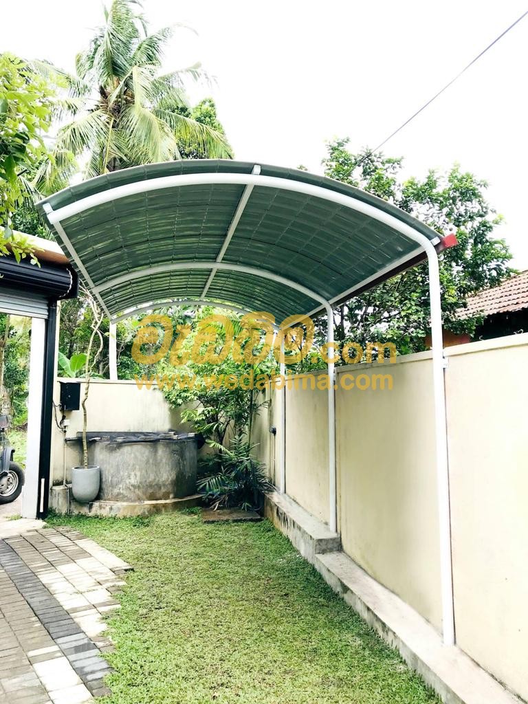 Solid Polycarbonate Car Porch Canopy price in Sri Lanka