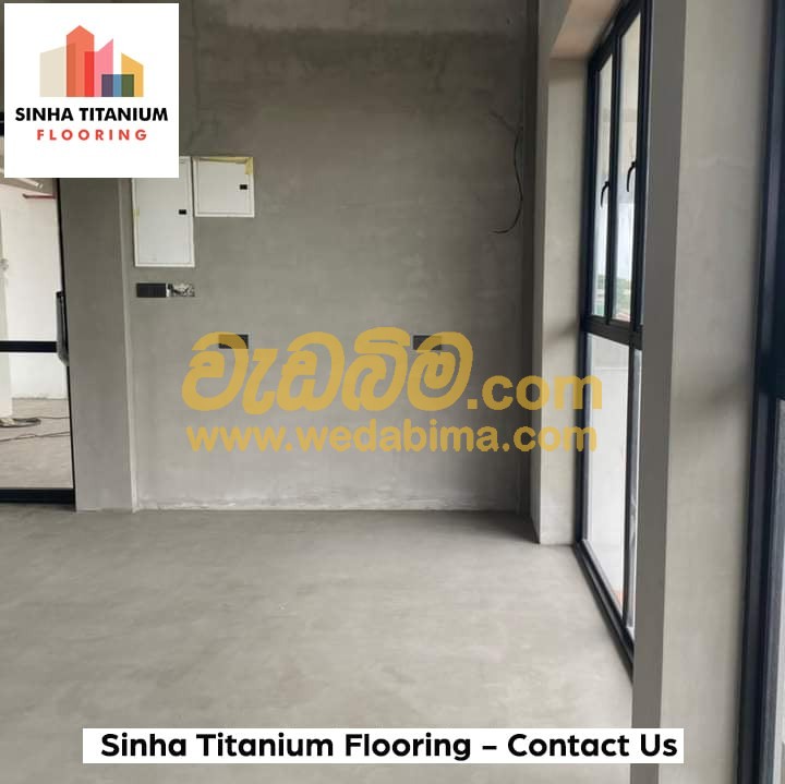 Cover image for Titanium Cut Cement Floors and Walls