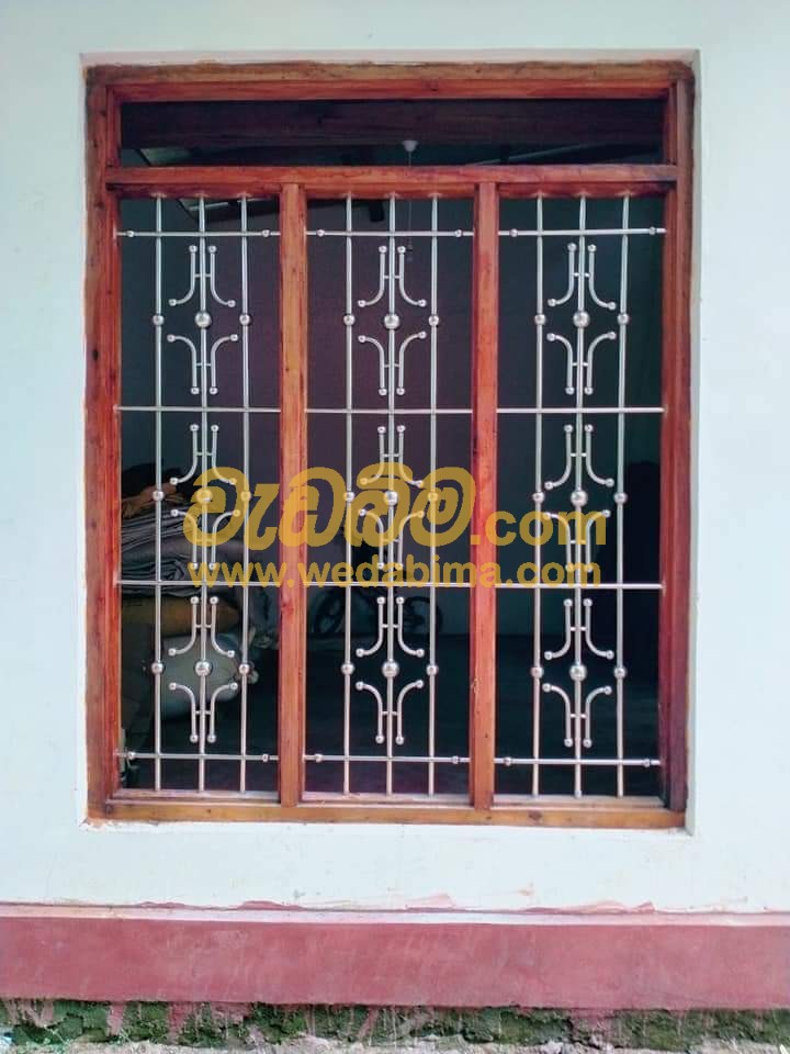 Stainless Steel Window Grill Design