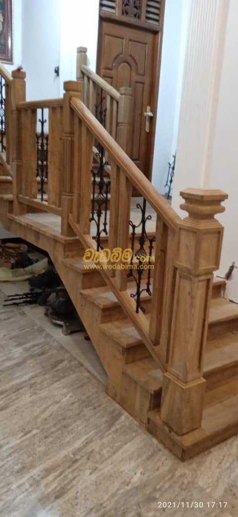 Wooden Handrail Design Sri Lanka