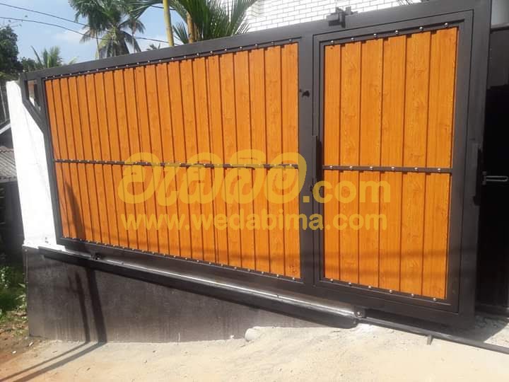 Steel Sliding Gate Work - Colombo