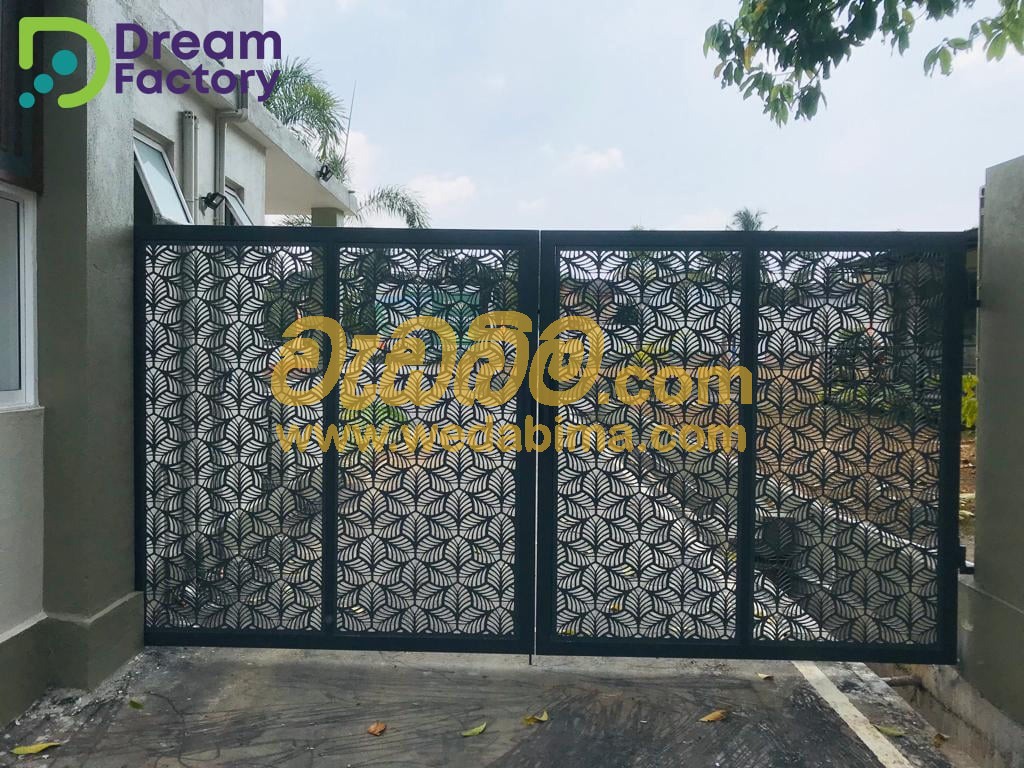 Steel Design Cut Gates - Gampaha