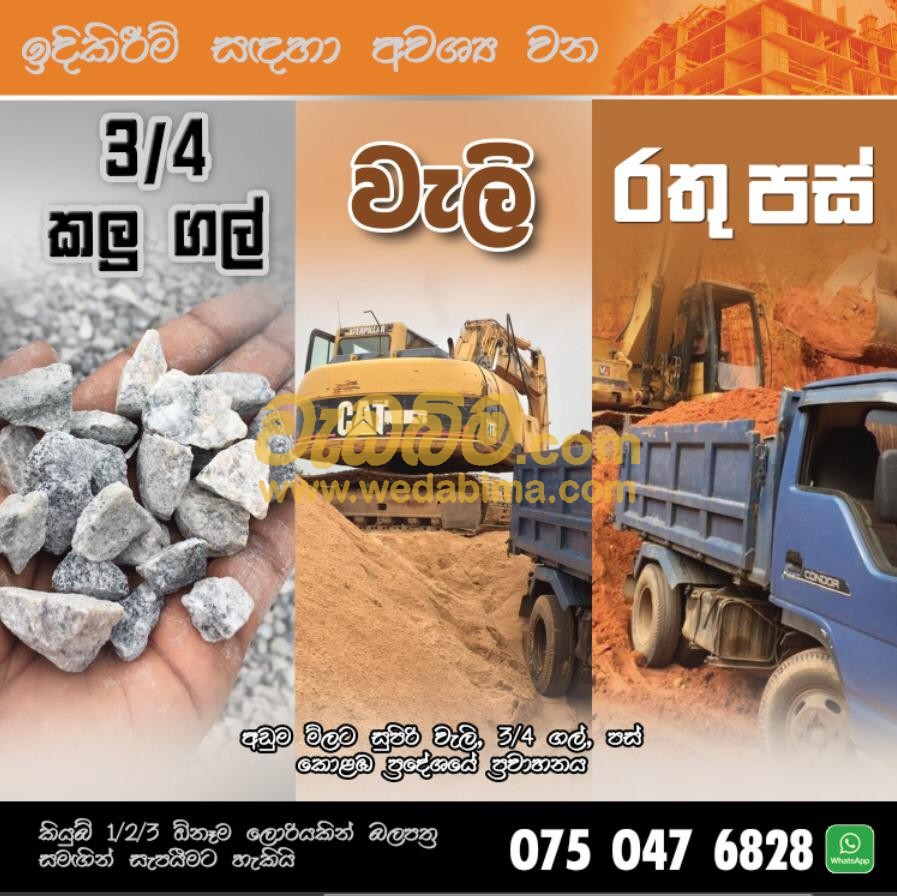 Cover image for Building Meterial -  sand,Metal,soil