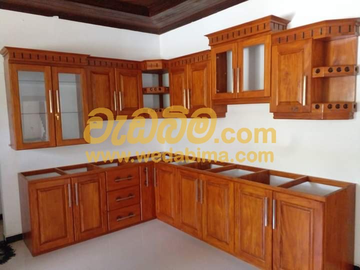 Wooden Pantry Cupboards - Ratnapura