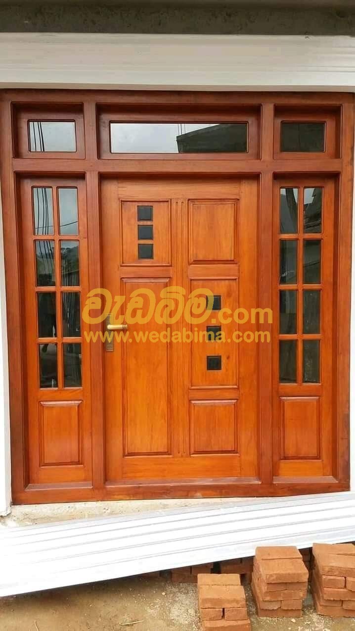 Cover image for Wooden Door Design in Gampaha