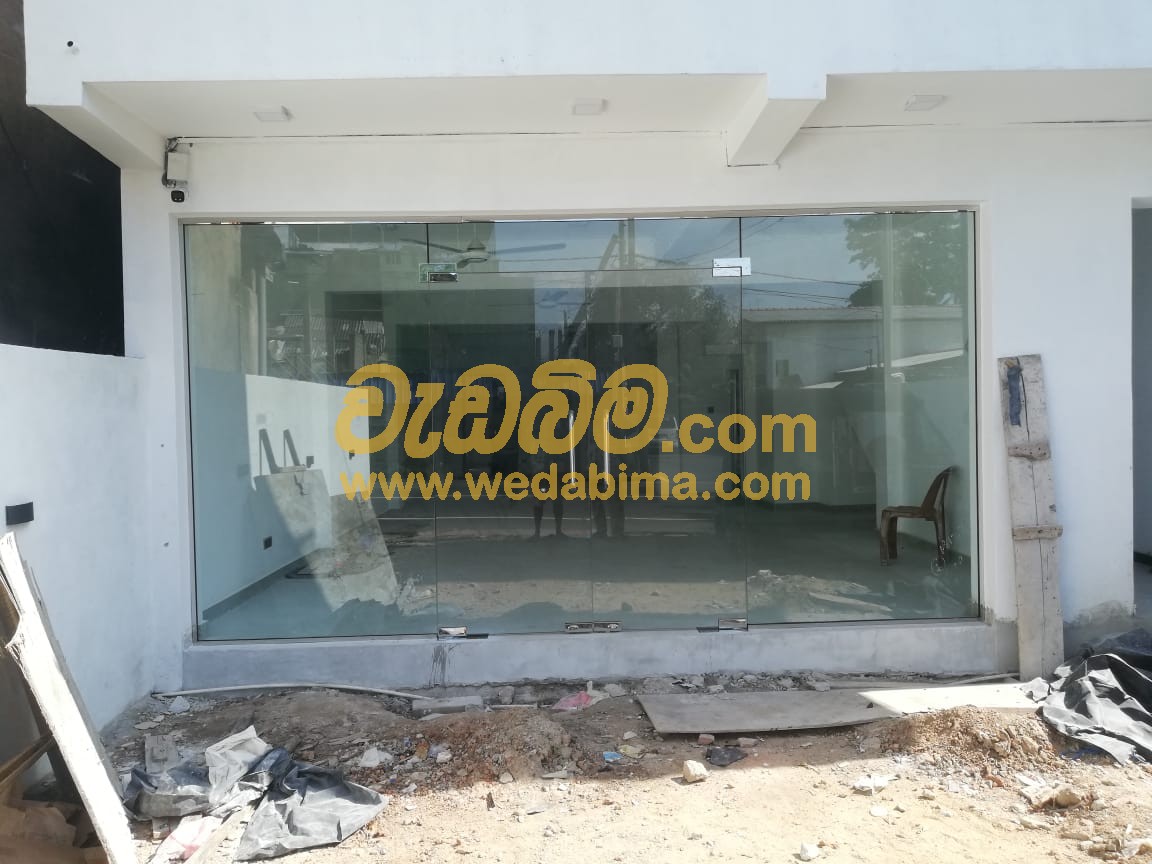 Cover image for Glass Shop Fronts Fabrication Price in Sri Lanka