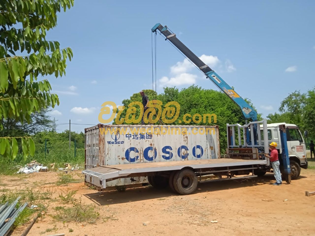 Boom truck Hire in Colombo