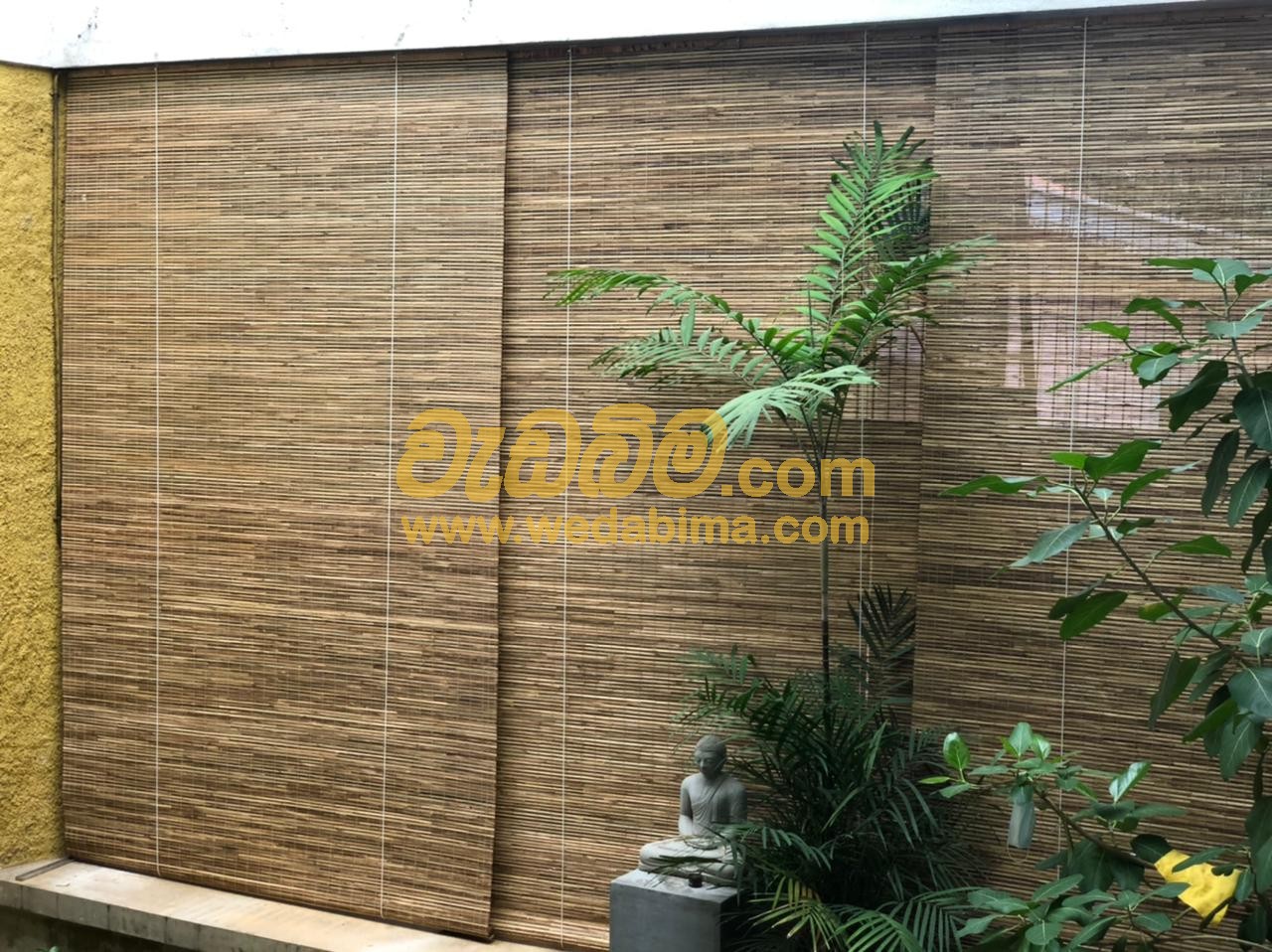Cover image for Bamboo Curtains Out door