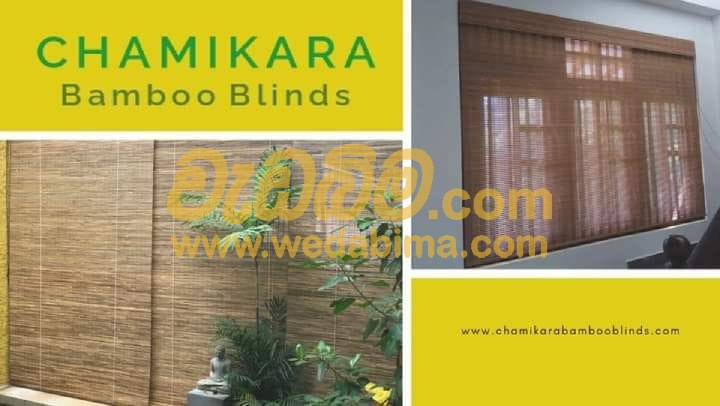Cover image for Outdoor Bamboo Blinds