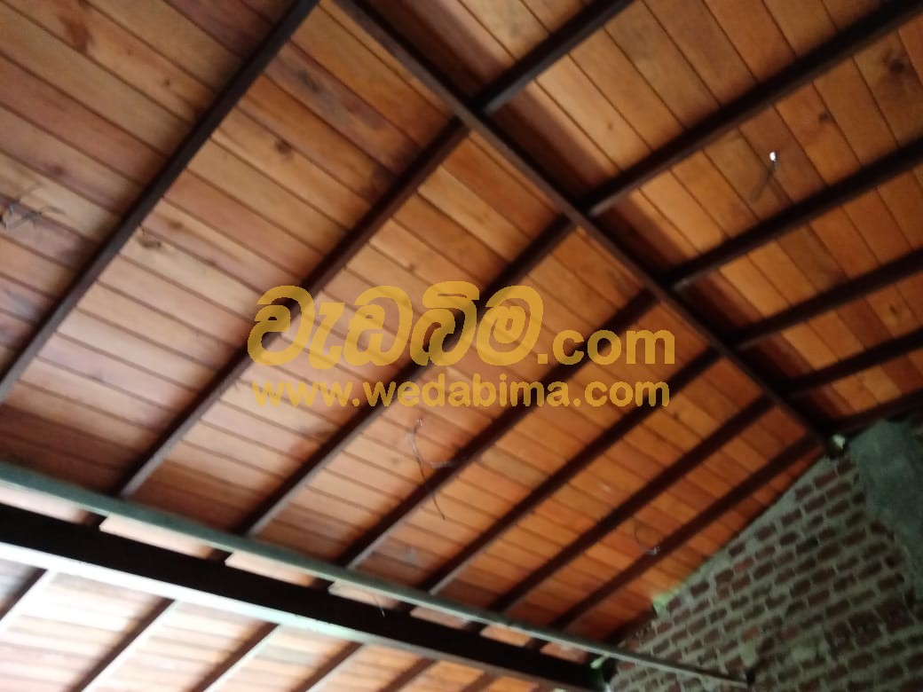 Timber Finishing Roofing Contractors in Sri Lanka