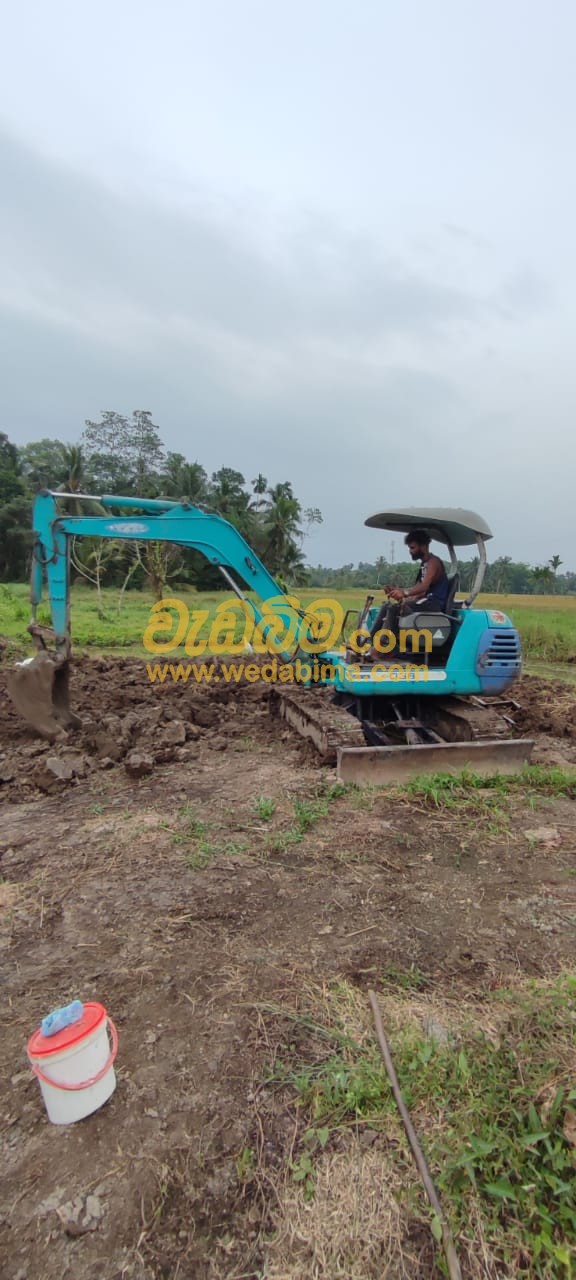 Cover image for Excavator for rent in Sri Lanka