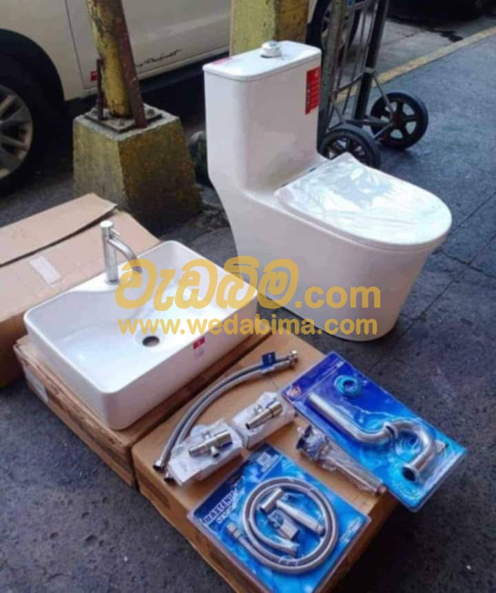 Cover image for Bathroom Commode Set For Sale in Piliyandala