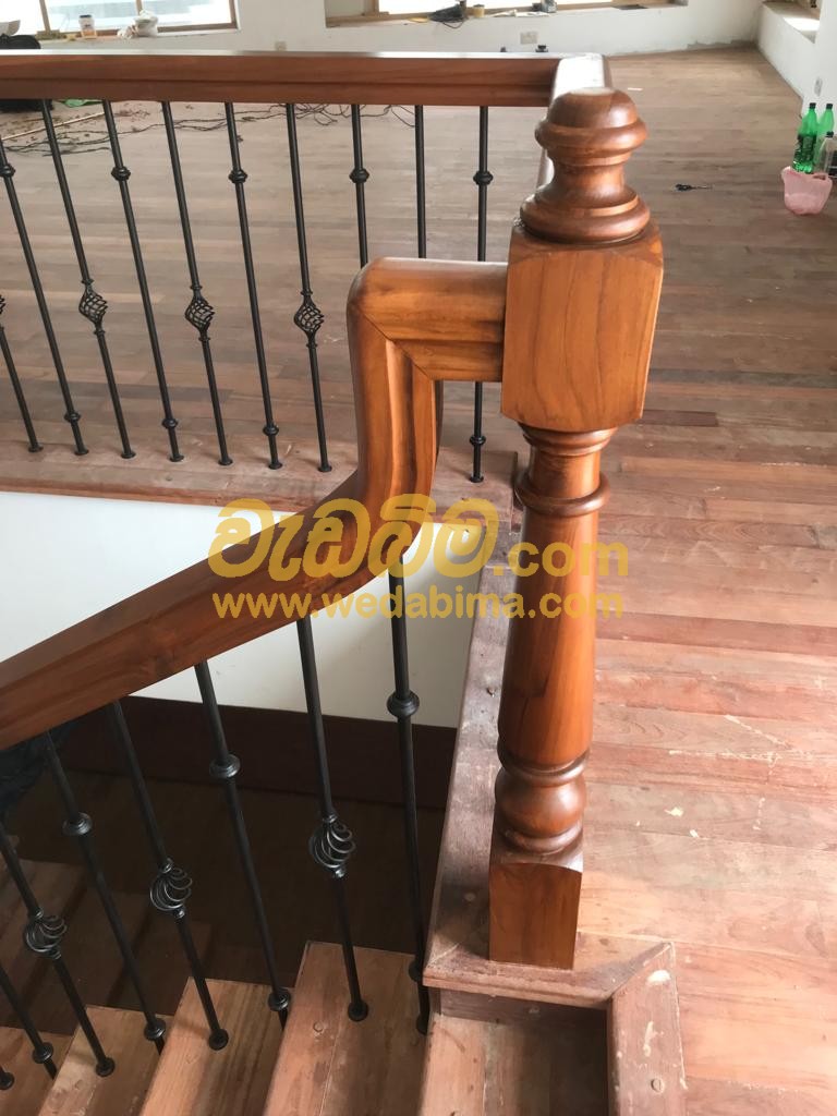 Wooden Handrail Design