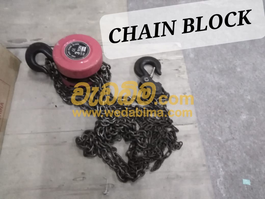 chain block price in colombo - 3 ton