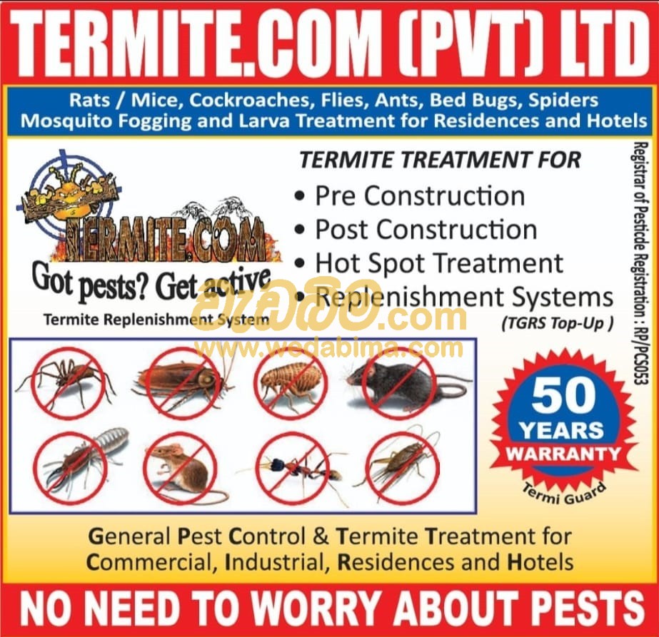 termite treatment in sri lanka