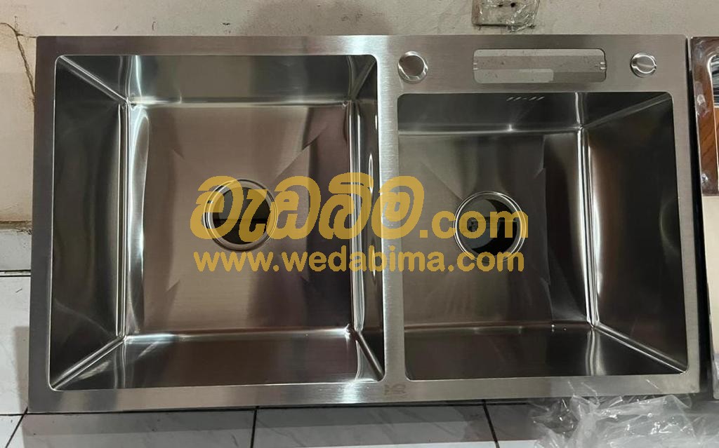 Cover image for Kitchen sink design stainless steel