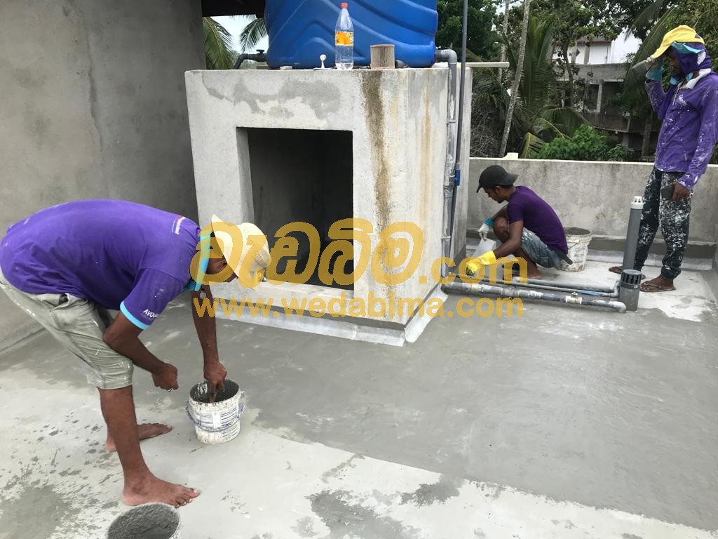 Waterproofing solution for roof tops