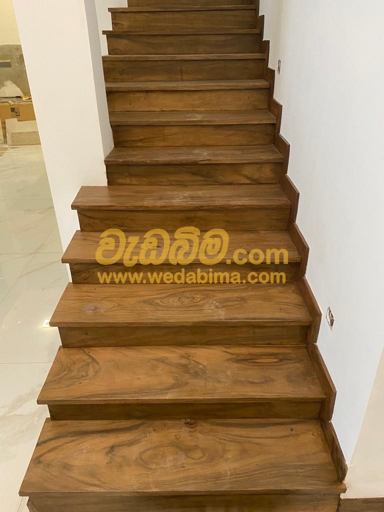 Wooden Staircase price in srilanka