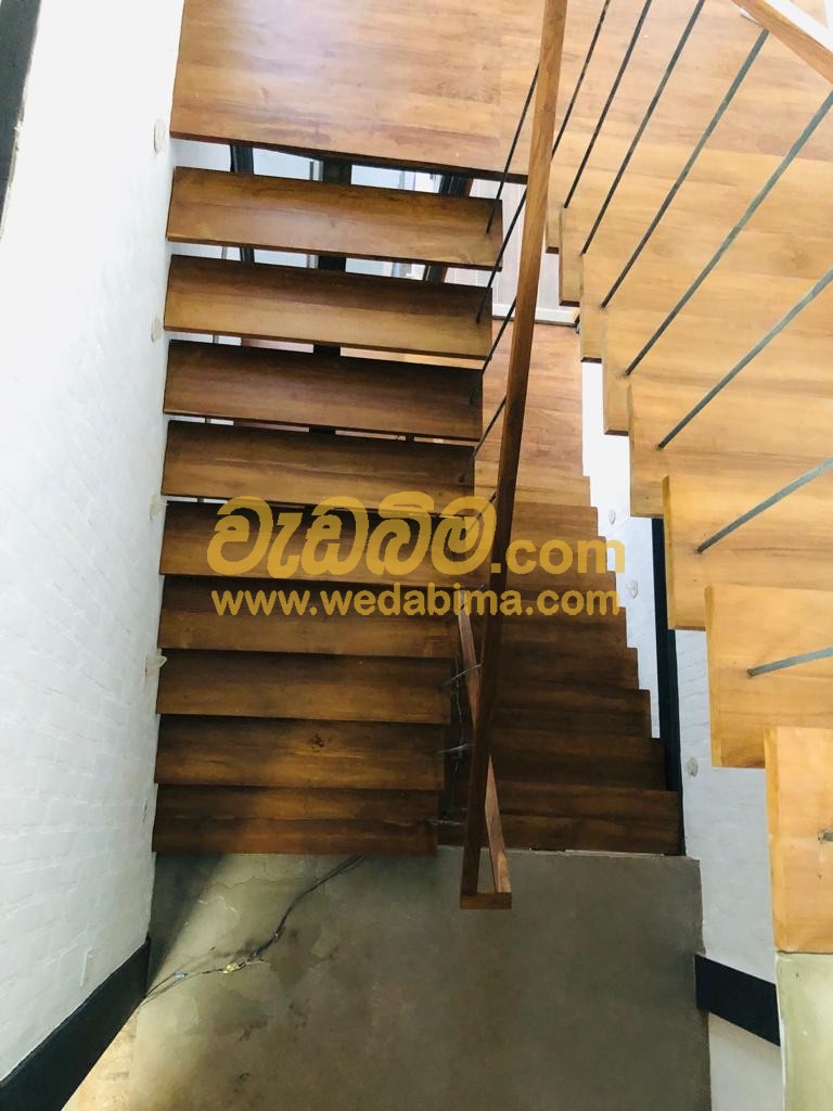 Cover image for Timber Staircase Design wattala price in Sri Lanka