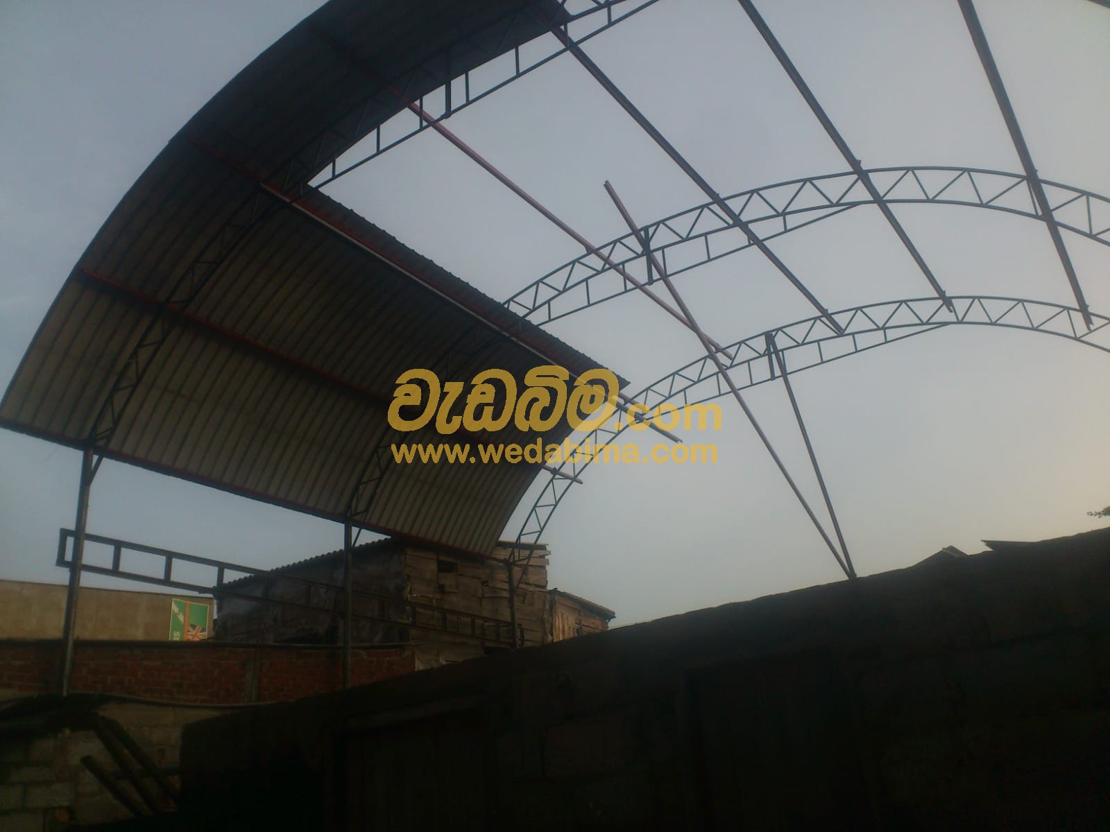 Steel Roofing Work - Anuradhapura