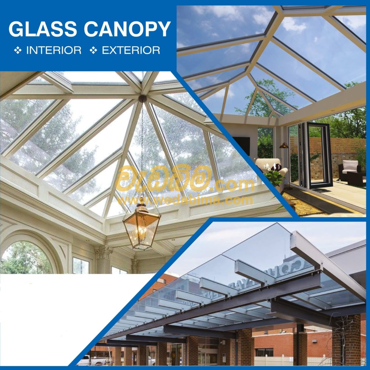 Glass Canopy Contractors Sri Lanka