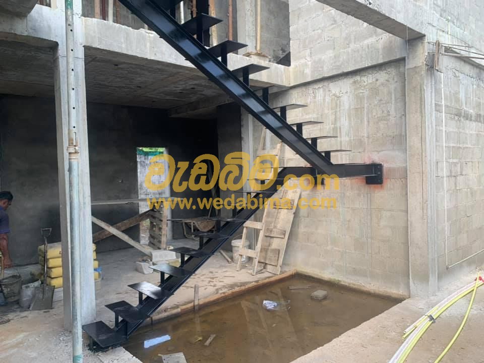 Steel Staircase Fabrications - Sri Lanka