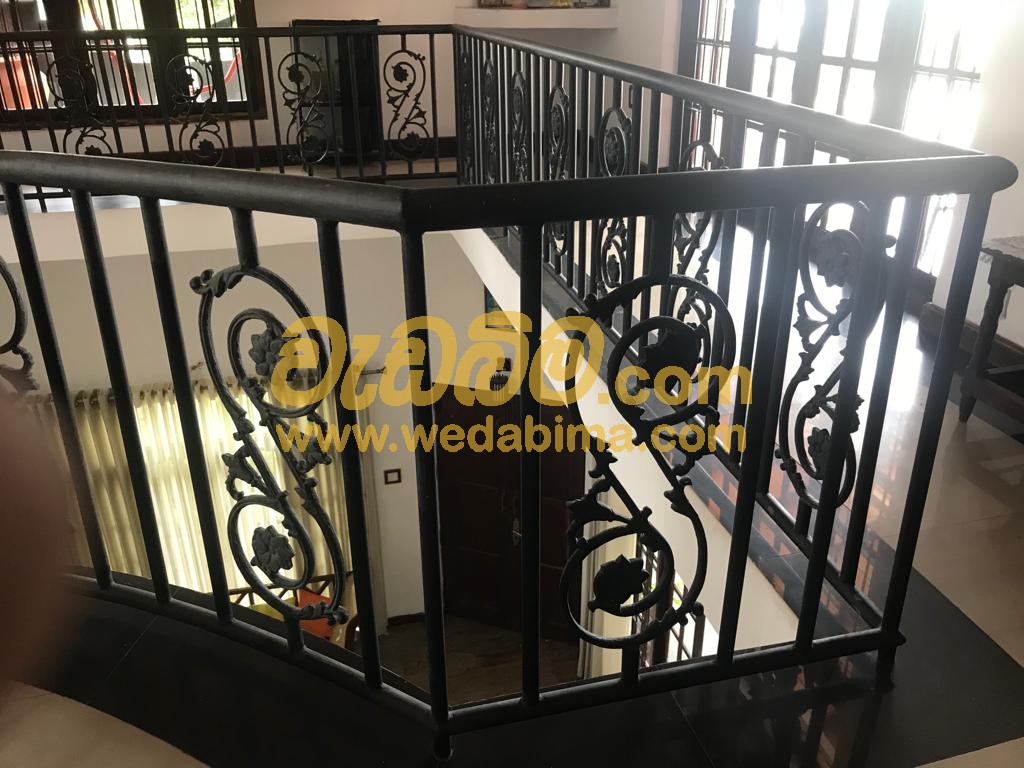Cover image for steel hand railing for balcony
