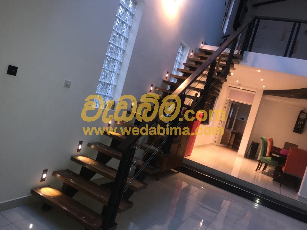 Steel Staircase and Handrailing Designs Sri Lanka