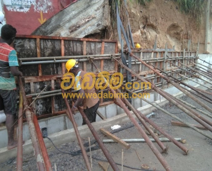 Retaining Walls Contractors in Sri Lanka