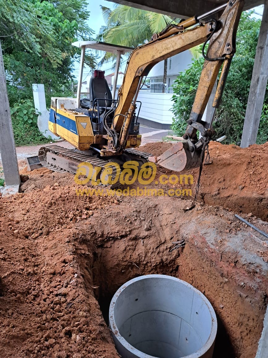 Excavators for Hire in Pannipitiya