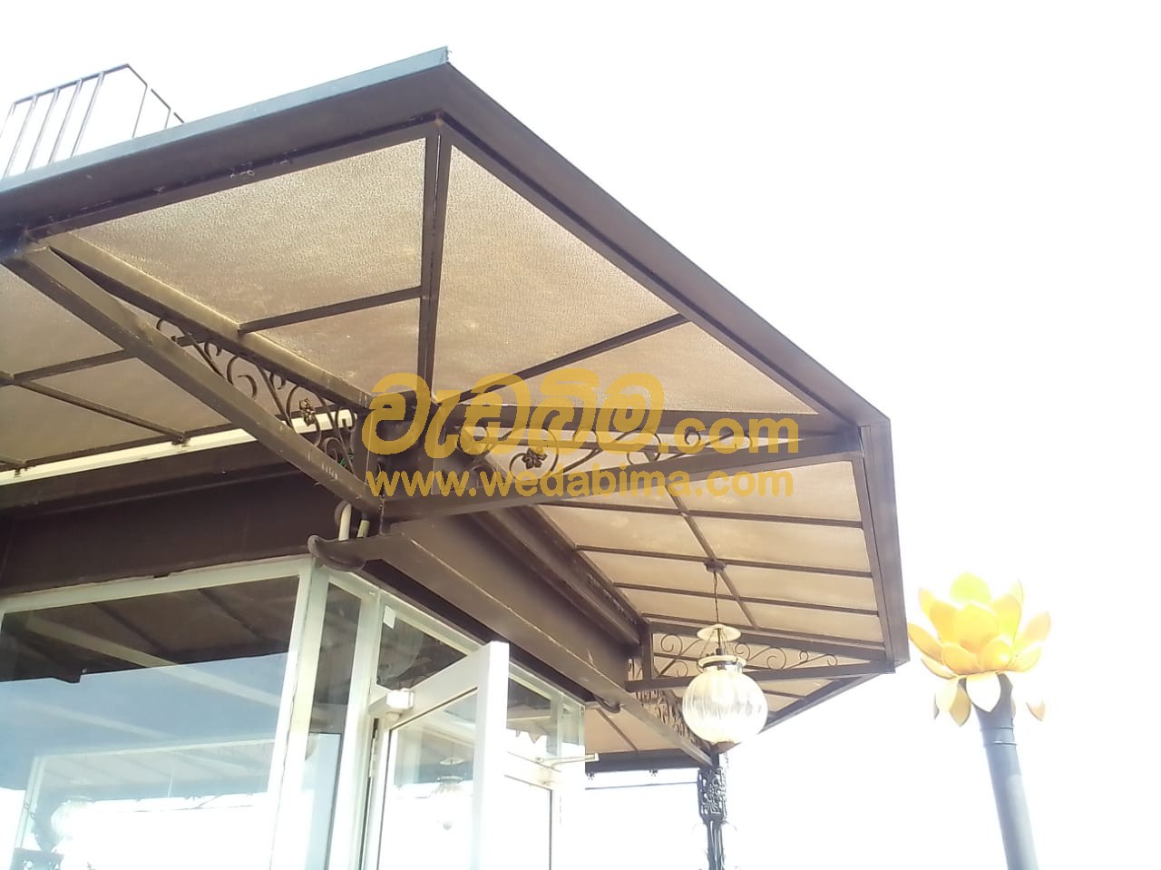 Steel Canopy Designing Price in Sri Lanka